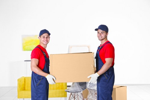 Wardrobe boxes and fragile packing materials for household moving