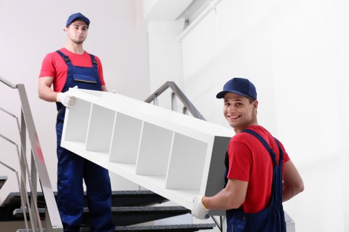 Same day removals van handling a local move in Kingston upon Thames