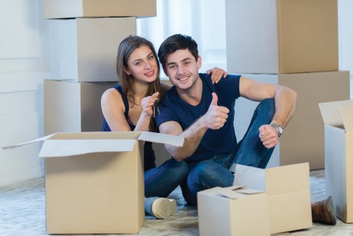 Preparation and packing checklist for a Kingston upon Thames van move