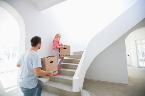 Careful packing and labeling during a Kingston Upon Thames home move